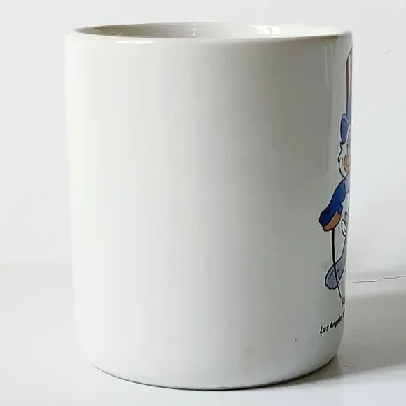 Vintage 80s Sam the Eagle Fencing Mug – 1984 Los Angeles Olympic Games - Picture 4 of 10